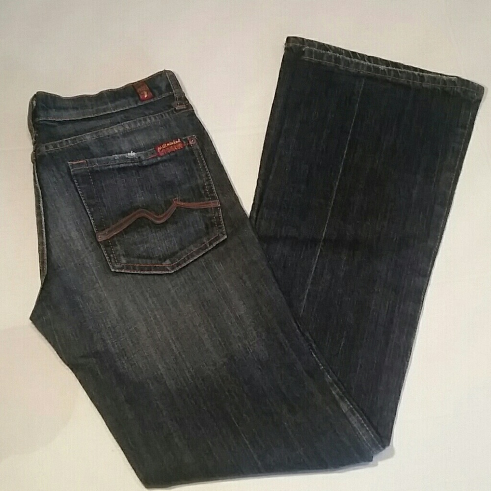 7 For All Mankind womens bootcut jeans size 28